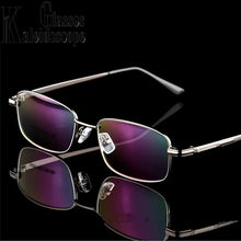 Load image into Gallery viewer, Business Glasses Frames Men Transparent Alloy Titanium Eyeglasses Frame Men Square Optical Eye Glasses Male Spectacles