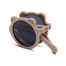 Load image into Gallery viewer, New Children&#39;s Sunglasses Foldable Bear Frame Sunglasses Cute Boys and Girls Cartoon Sun Protection Photography Glasses