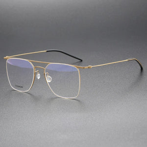 Denmark   Glasses No Screw Titanium Computer Frames For Women Prescription Gafas Eyewear Men's Reading Eyeglasses