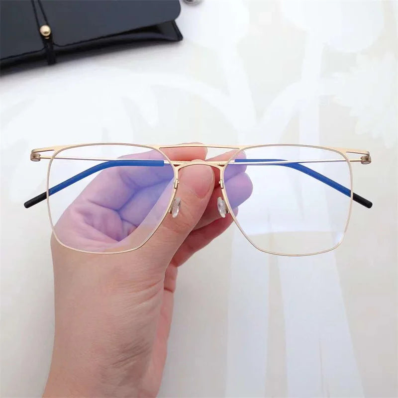 Denmark   Glasses No Screw Titanium Computer Frames For Women Prescription Gafas Eyewear Men's Reading Eyeglasses
