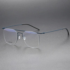 Denmark   Glasses No Screw Titanium Computer Frames For Women Prescription Gafas Eyewear Men's Reading Eyeglasses
