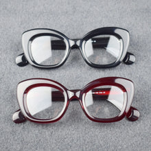 Load image into Gallery viewer, Designer Acetate Cateye Round Eyeglass Frame Optical Glasses Men Women Handmade Vintage Myopia Prescription Eyewear #220