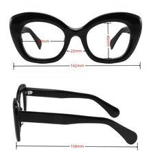 Load image into Gallery viewer, Designer Acetate Cateye Round Eyeglass Frame Optical Glasses Men Women Handmade Vintage Myopia Prescription Eyewear #220