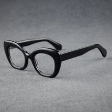 Load image into Gallery viewer, Designer Acetate Cateye Round Eyeglass Frame Optical Glasses Men Women Handmade Vintage Myopia Prescription Eyewear #220