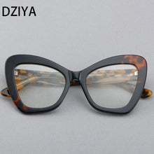 Load image into Gallery viewer, Women&#39;s Cat Eye Acetate Optical Glasses Frame Large Butterfly Frame Prescription Glasses 60888