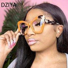 Load image into Gallery viewer, Women&#39;s Cat Eye Acetate Optical Glasses Frame Large Butterfly Frame Prescription Glasses 60888