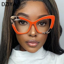 Load image into Gallery viewer, Women&#39;s Cat Eye Acetate Optical Glasses Frame Large Butterfly Frame Prescription Glasses 60888