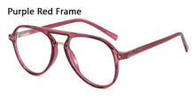 Load image into Gallery viewer, New Insert Core Legs Men Anti Blue Ray Bifocals Pilot Reading Glasses Magnifier Women Retro Rivets Hyperopia Spectacles