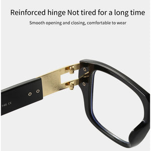 New Square Anti Blue Light Glasses Women Retro Oprawki Okularowe Damskie Computer Frame Clear Reading Eyeglasses