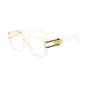 New Square Anti Blue Light Glasses Women Retro Oprawki Okularowe Damskie Computer Frame Clear Reading Eyeglasses
