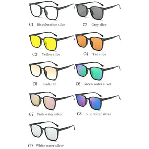 New Sunglasses Men Women Luxury Photochromic Sun Glasses Stylish Chameleon Anti-glare Driving Shades UV400