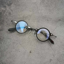 Load image into Gallery viewer, Hand-Made Retro Acetate Eyeglasses Frame Men Women Super Small Circle High Prescription Myopia Glasses Custom