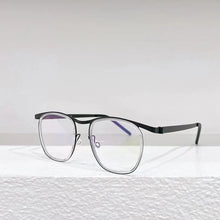 Load image into Gallery viewer, Handmade Pure Titanium Optical Prescription Glasses Men Women Myopia Eyeglasses Internet Celebrity Model Square Eyewear2023