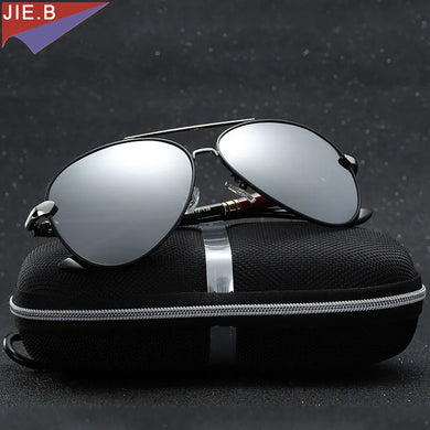 Hot  brand designer Polarized Sun Glasses Driving Sport Male  Oculos men sunglasses with Box