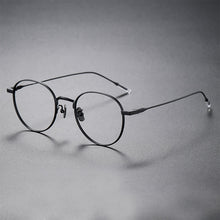 Load image into Gallery viewer, Japanese Handmade Eyeglasses Ultra Light Titanium Glasses Frame Men Vintage Rectangle Optical Eyewear Women Blue Light Gafas