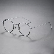 Load image into Gallery viewer, Japanese Handmade Eyeglasses Ultra Light Titanium Glasses Frame Men Vintage Rectangle Optical Eyewear Women Blue Light Gafas