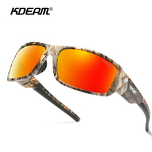Carica l'immagine nel visualizzatore di Gallery, KDEAM Polarized Men's  Sunglasses  Printing Pattern Designing Frame Glassess  Men Sport Goggles