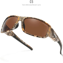 Carica l'immagine nel visualizzatore di Gallery, KDEAM Polarized Men's  Sunglasses  Printing Pattern Designing Frame Glassess  Men Sport Goggles