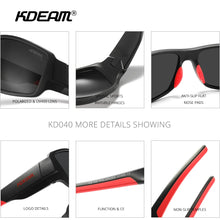 Carica l'immagine nel visualizzatore di Gallery, KDEAM Polarized Men's  Sunglasses  Printing Pattern Designing Frame Glassess  Men Sport Goggles