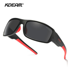 Carica l'immagine nel visualizzatore di Gallery, KDEAM Polarized Men's  Sunglasses  Printing Pattern Designing Frame Glassess  Men Sport Goggles