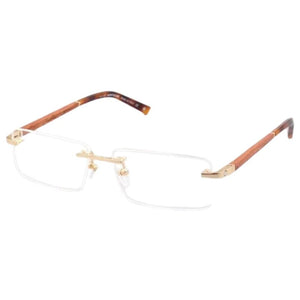 MB390 Handmade Wooden Frameless Men And Women Fashion Casual Business Optical Prescription Eyeglass Frame Luxury Brand