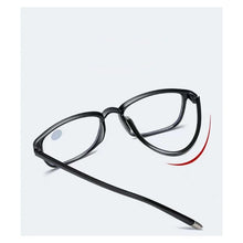 Load image into Gallery viewer, New Men Classic Anti Blue Light Computer Reading Eyeglasses Women Transparent Square Farsighted Glasses For Presbyopia 0 to +4