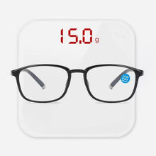 Load image into Gallery viewer, New Men Classic Anti Blue Light Computer Reading Eyeglasses Women Transparent Square Farsighted Glasses For Presbyopia 0 to +4