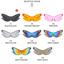 Carica l&#39;immagine nel visualizzatore di Gallery, Men Sports Hiking Sunglasses Women Cycling Driving Sun Glasses Y2K Spicy Girls Glasses  Futuristic Feeling Eyewear