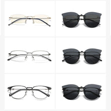 Load image into Gallery viewer, New Men Women Clip On Sunglasses Polarizing UV400 Protention Vintage Clip Polarized Glasses Night Vision Driving Goggles