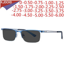 Load image into Gallery viewer, Men&#39;s And Women&#39;s Photochromic Myopia Glasses 1.56 Aspheric Optical Prescription Glasses SPH 0 -0.5 -0.75 To -6.0