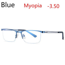 Load image into Gallery viewer, Men&#39;s And Women&#39;s Photochromic Myopia Glasses 1.56 Aspheric Optical Prescription Glasses SPH 0 -0.5 -0.75 To -6.0