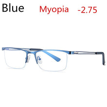 Load image into Gallery viewer, Men&#39;s And Women&#39;s Photochromic Myopia Glasses 1.56 Aspheric Optical Prescription Glasses SPH 0 -0.5 -0.75 To -6.0