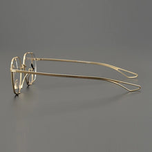 Load image into Gallery viewer, Personalized Square Ultra Light Pure Titanium Glasses Frame Men Optical Eyewear Women Myopia Reading Prescription Eyeglasses