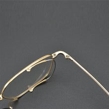 Load image into Gallery viewer, Personalized Square Ultra Light Pure Titanium Glasses Frame Men Optical Eyewear Women Myopia Reading Prescription Eyeglasses