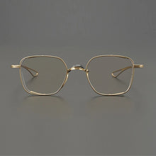 Load image into Gallery viewer, Personalized Square Ultra Light Pure Titanium Glasses Frame Men Optical Eyewear Women Myopia Reading Prescription Eyeglasses