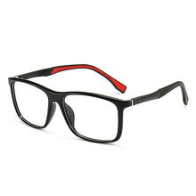 Load image into Gallery viewer, Photochromic Myopia Glasses  TR90 Rectangular Spectacle Frame Discolor Nearsighted Glasses Minus DIopter -0.5 To -6.0
