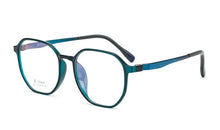 Load image into Gallery viewer, Polygonal Plastic Steel Spectacle Frame Men&#39;s Retro Fashionable Eyeglasses Women&#39;s Lightweight Comfortable Myopia Eyewears