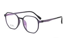 Load image into Gallery viewer, Polygonal Plastic Steel Spectacle Frame Men&#39;s Retro Fashionable Eyeglasses Women&#39;s Lightweight Comfortable Myopia Eyewears