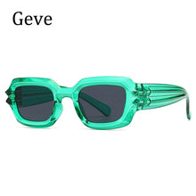 Load image into Gallery viewer, New Punk Sunglasses Men Women Clear Shades Vintage Hip Hop Sun Glasses Female Eyewear UV400 Oculos de sol
