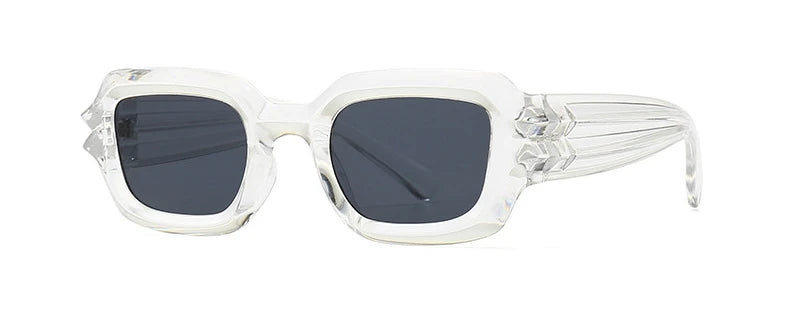 New Punk Sunglasses Men Women Clear Shades Vintage Hip Hop Sun Glasses Female Eyewear UV400 Oculos de sol