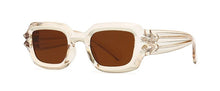 Load image into Gallery viewer, New Punk Sunglasses Men Women Clear Shades Vintage Hip Hop Sun Glasses Female Eyewear UV400 Oculos de sol