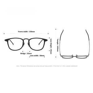 Pure titanium eye Glasses Frame for Men Women Ultralight Round Prescription Eyeglasses Frames Retro Optical Eyewear Frame