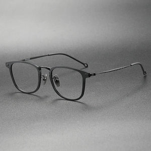 Pure titanium eye Glasses Frame for Men Women Ultralight Round Prescription Eyeglasses Frames Retro Optical Eyewear Frame