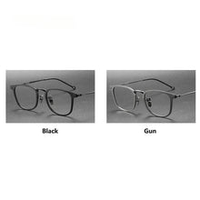 Load image into Gallery viewer, Pure titanium eye Glasses Frame for Men Women Ultralight Round Prescription Eyeglasses Frames Retro Optical Eyewear Frame