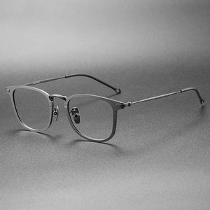 Pure titanium eye Glasses Frame for Men Women Ultralight Round Prescription Eyeglasses Frames Retro Optical Eyewear Frame