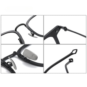 Pure titanium eye Glasses Frame for Men Women Ultralight Round Prescription Eyeglasses Frames Retro Optical Eyewear Frame