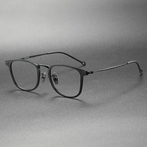 Pure titanium eye Glasses Frame for Men Women Ultralight Round Prescription Eyeglasses Frames Retro Optical Eyewear Frame