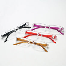 Carica l&#39;immagine nel visualizzatore di Gallery, New Reading Glasses Women Men Clear Computer Presbyopic Eyeglasses Spring Legs Frame Eyewear 150 +200 +250 +300 +350