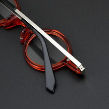 Load image into Gallery viewer, Round Acetate Glasses Frame Women Eyewear Handmade Eyeglasses Men Designer Brand Myopia Optical Glasses