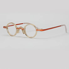 Load image into Gallery viewer, Round Acetate Glasses Frame Women Eyewear Handmade Eyeglasses Men Designer Brand Myopia Optical Glasses